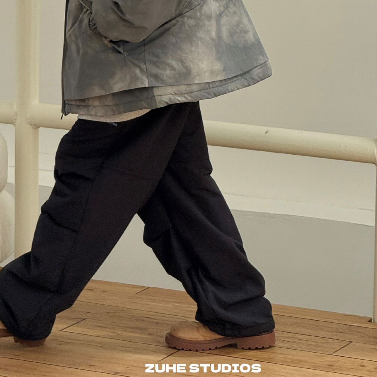 星玺。  加绒91771男女孩保暖吸汗透汽休闲裤冬季厚款宽松型工装裤