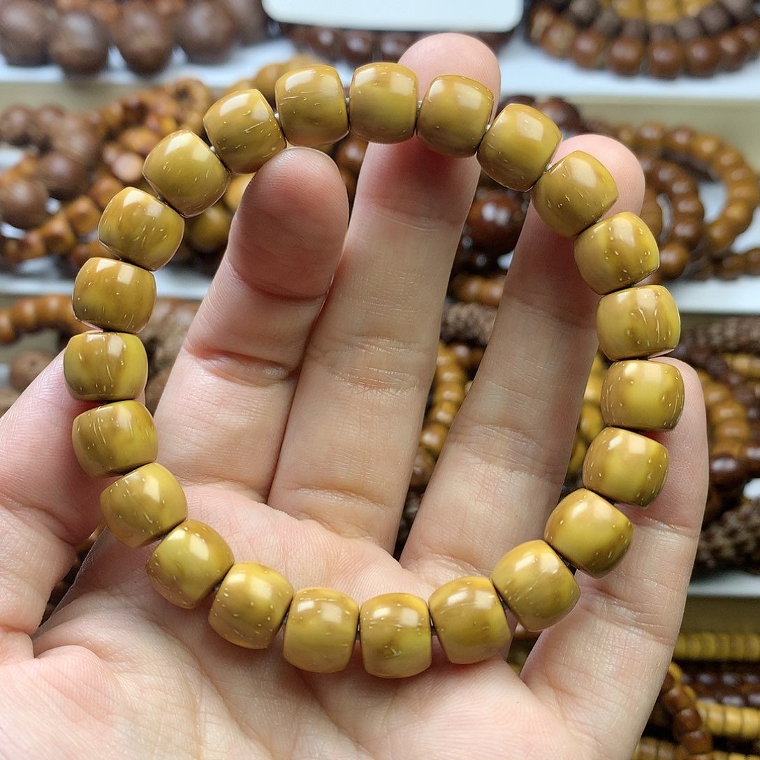 【闪购商品】紫金鼠手串10*9实心弧切