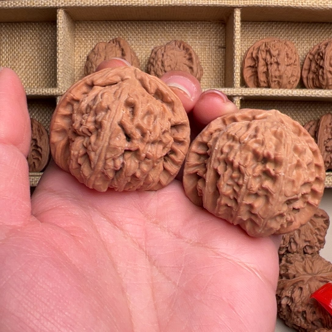 核桃把件钥**剧白狮子40尺