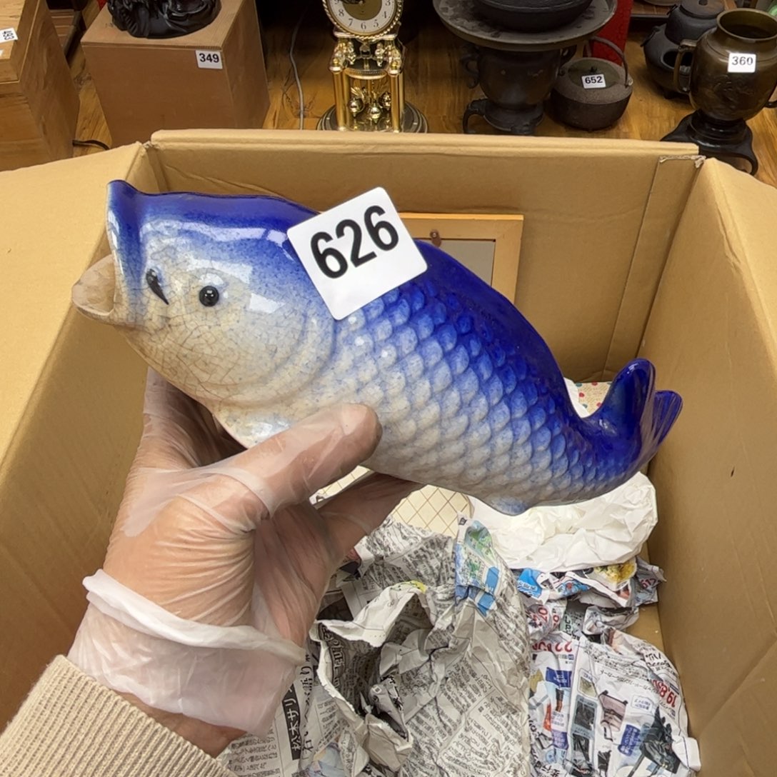 瓷片摆件工艺品摆件666