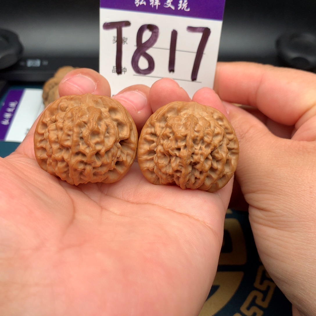 文玩核桃把件38全品秦闷817