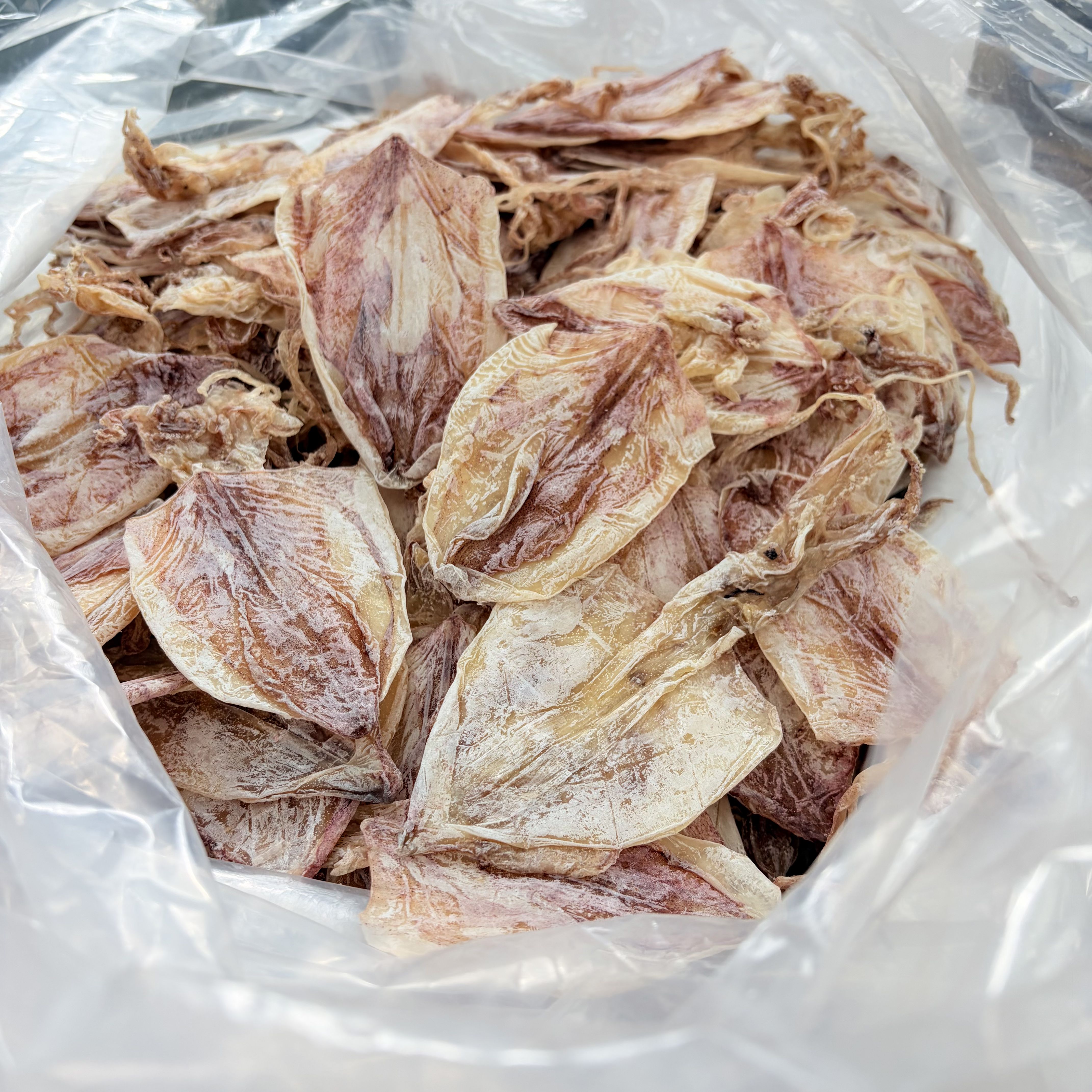 鱿鱼干烧烤煎炸手撕淡干A3碳烤大小尤鱼干货家用