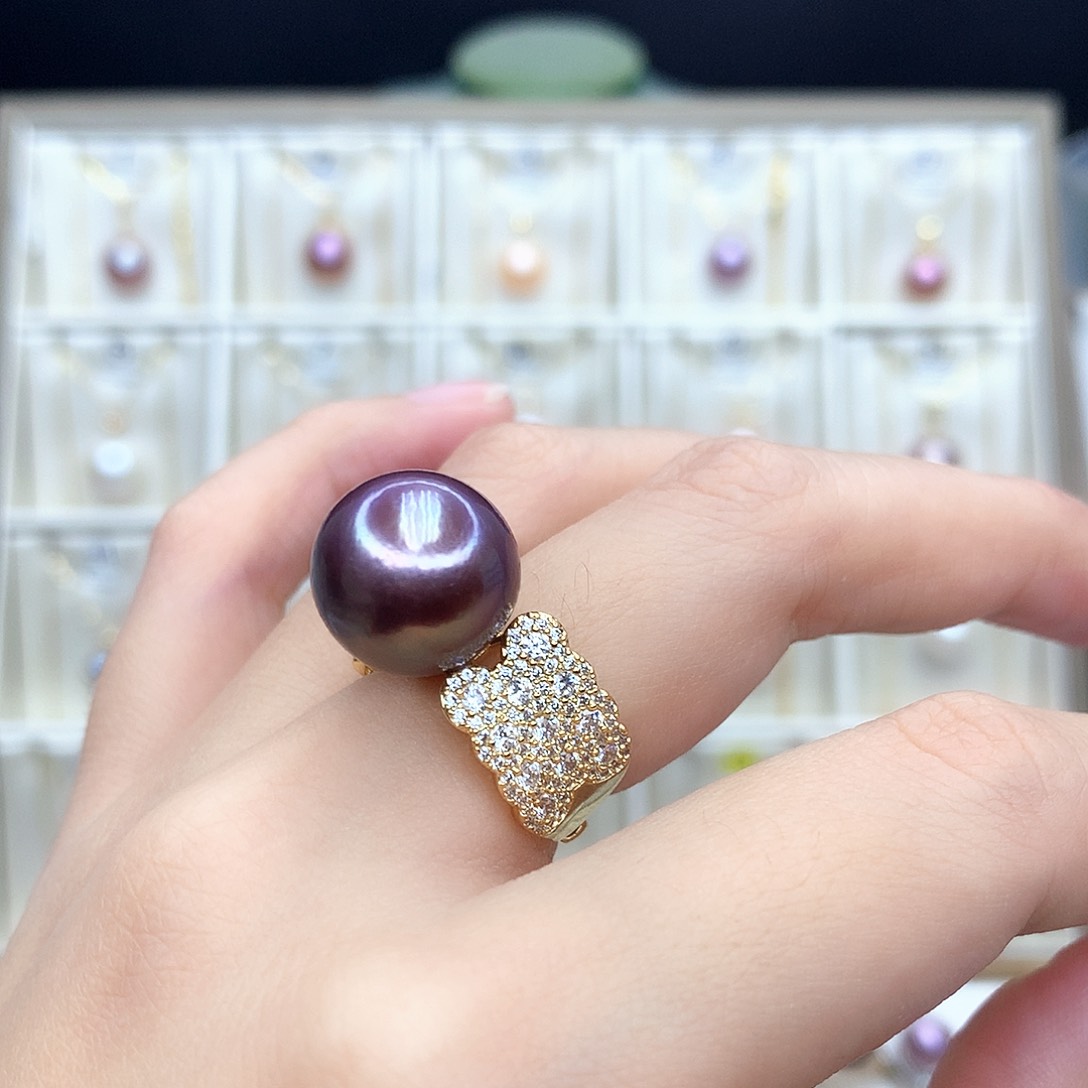 淡水珍珠颈饰合金