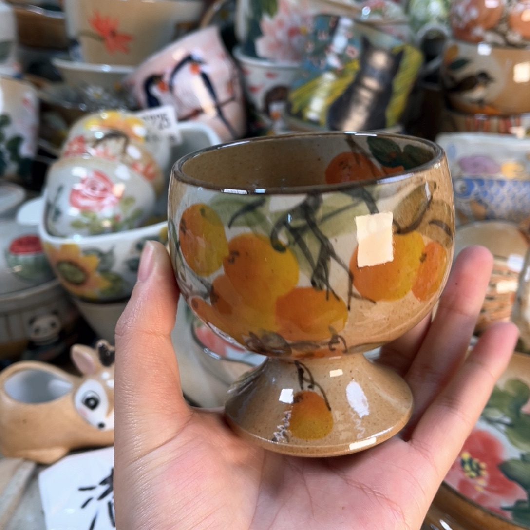 景德镇手工手绘杯