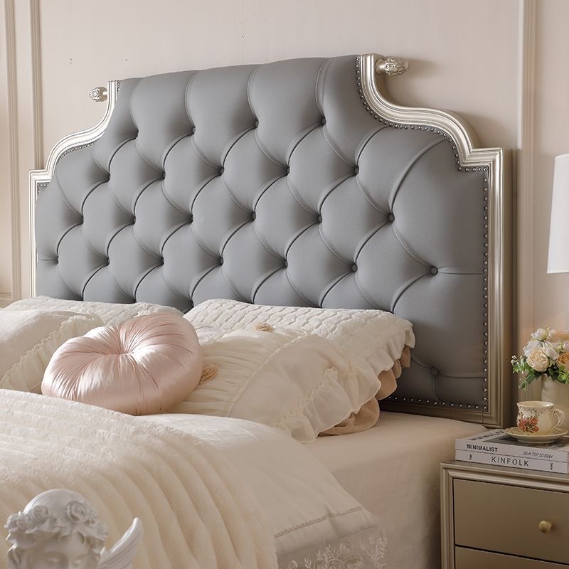 1.5米实木奶油风现代简约双人1.8米主卧2X床1.8米x2米主卧大床