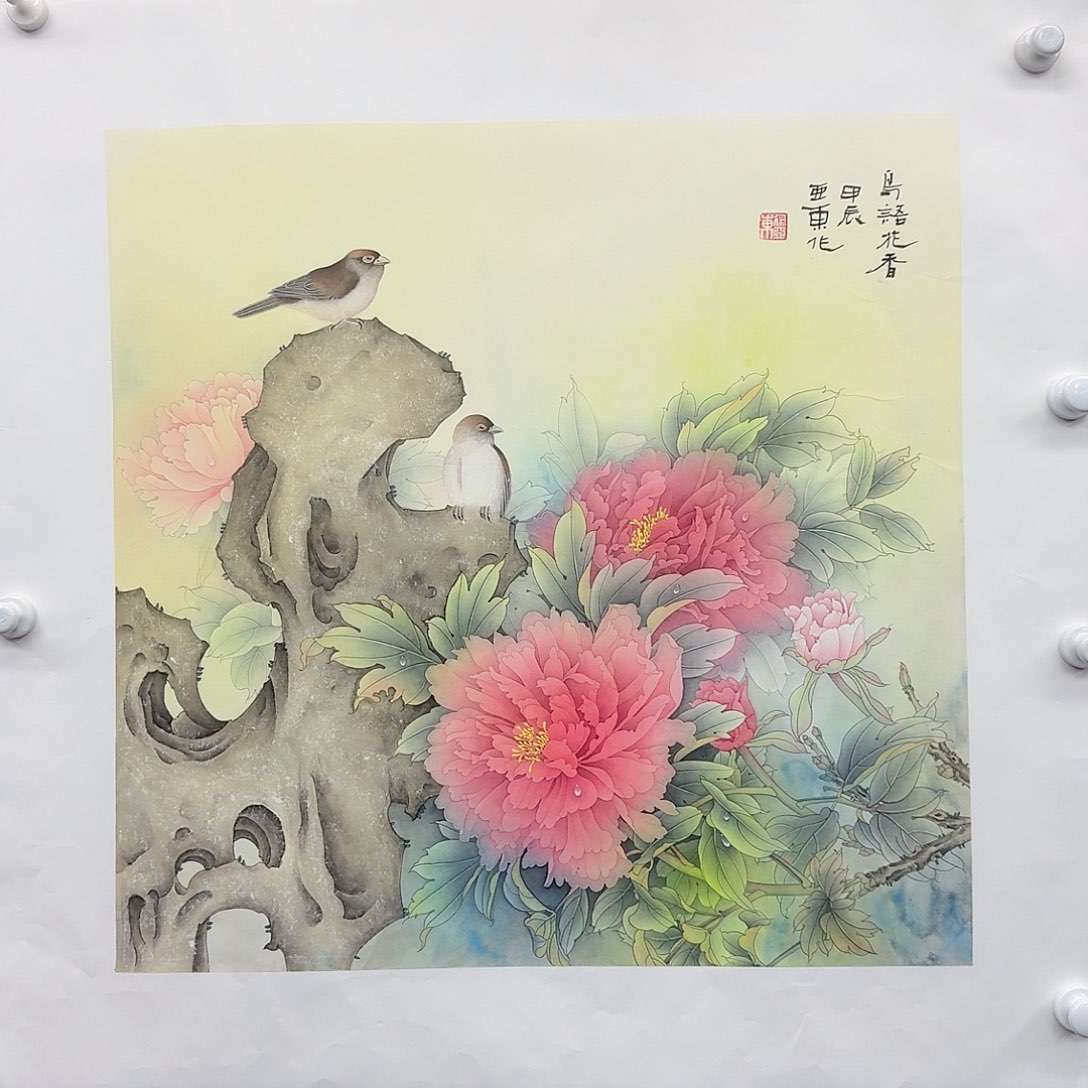 国画多次参加国内外大型