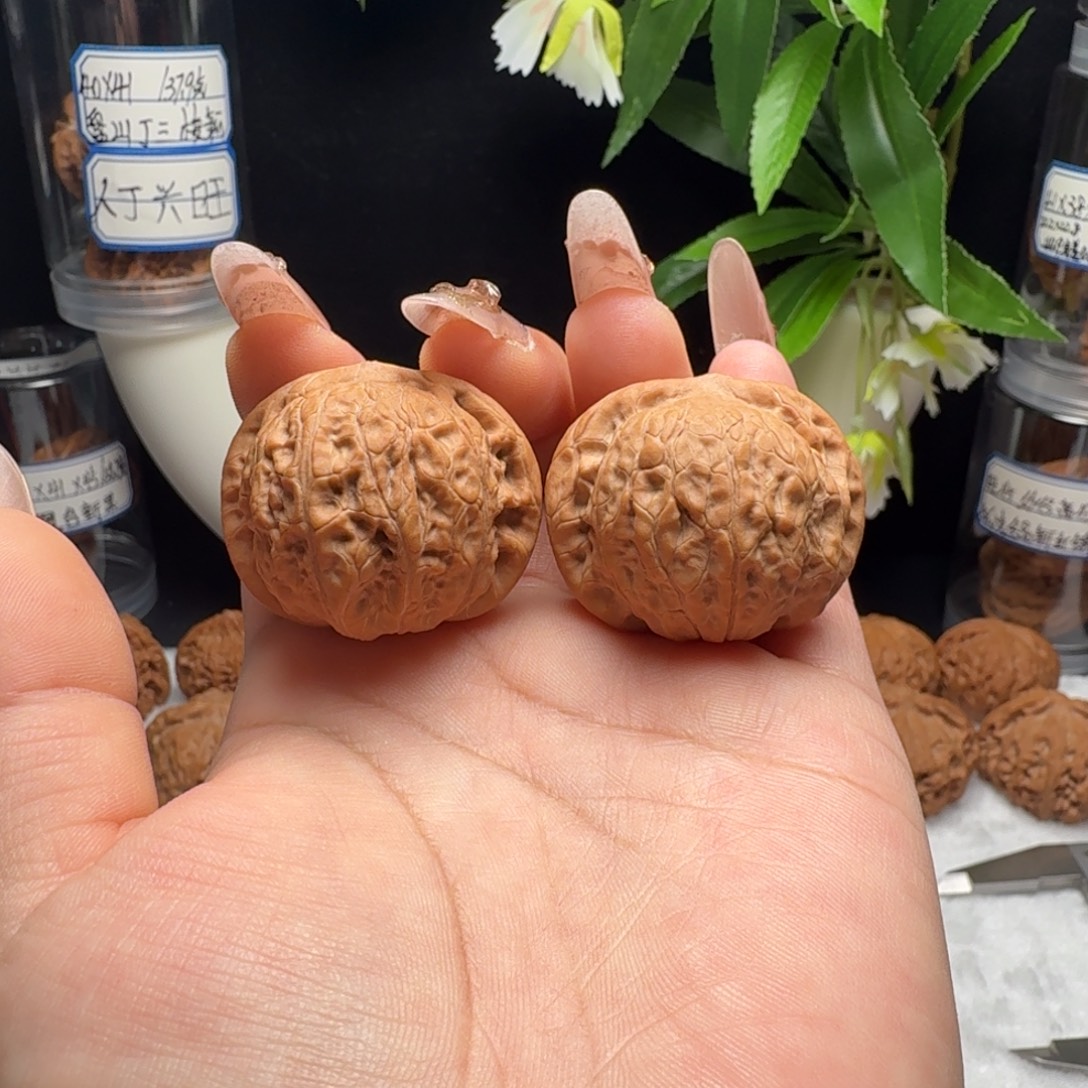 文玩核桃把件全品乾隆磨37