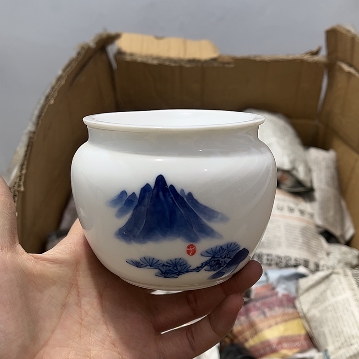 茶具默认微瑕瓷器、茶具、壶、摆件，介意勿拍 