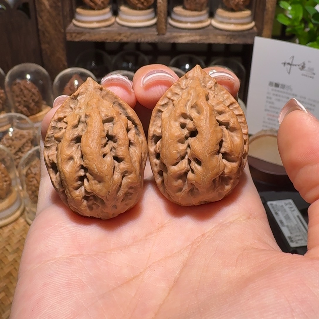 把件文玩核桃霸王筋