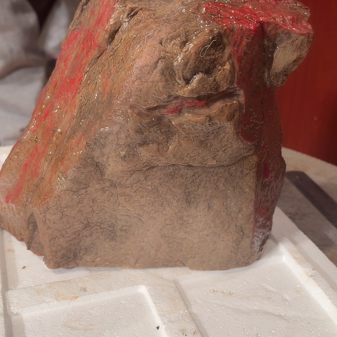 昌化石昌化鸡血石原石摆件15斤