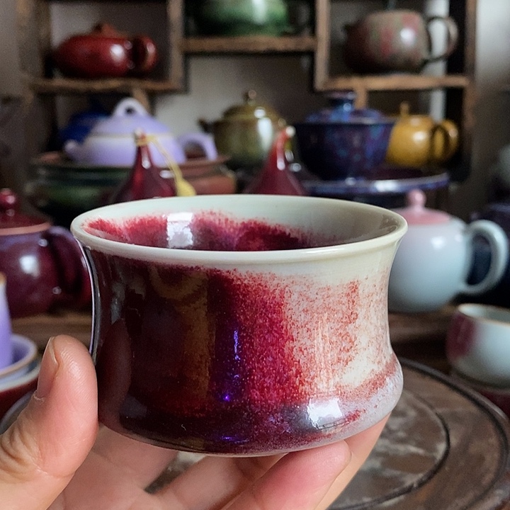 中国神后钧瓷茶具