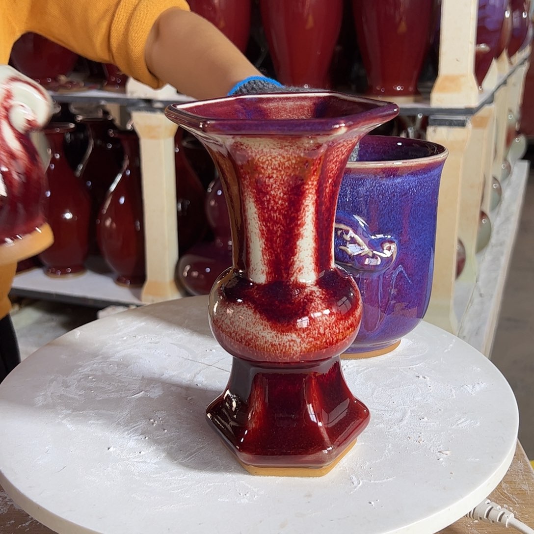 摆件郑家钧窑摆件