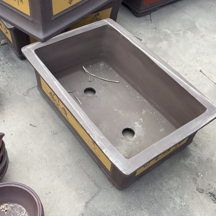 花盆紫砂248-1黄。           