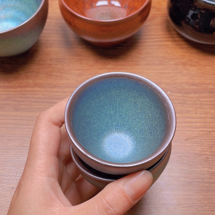 茶盏建窑建盏主人杯