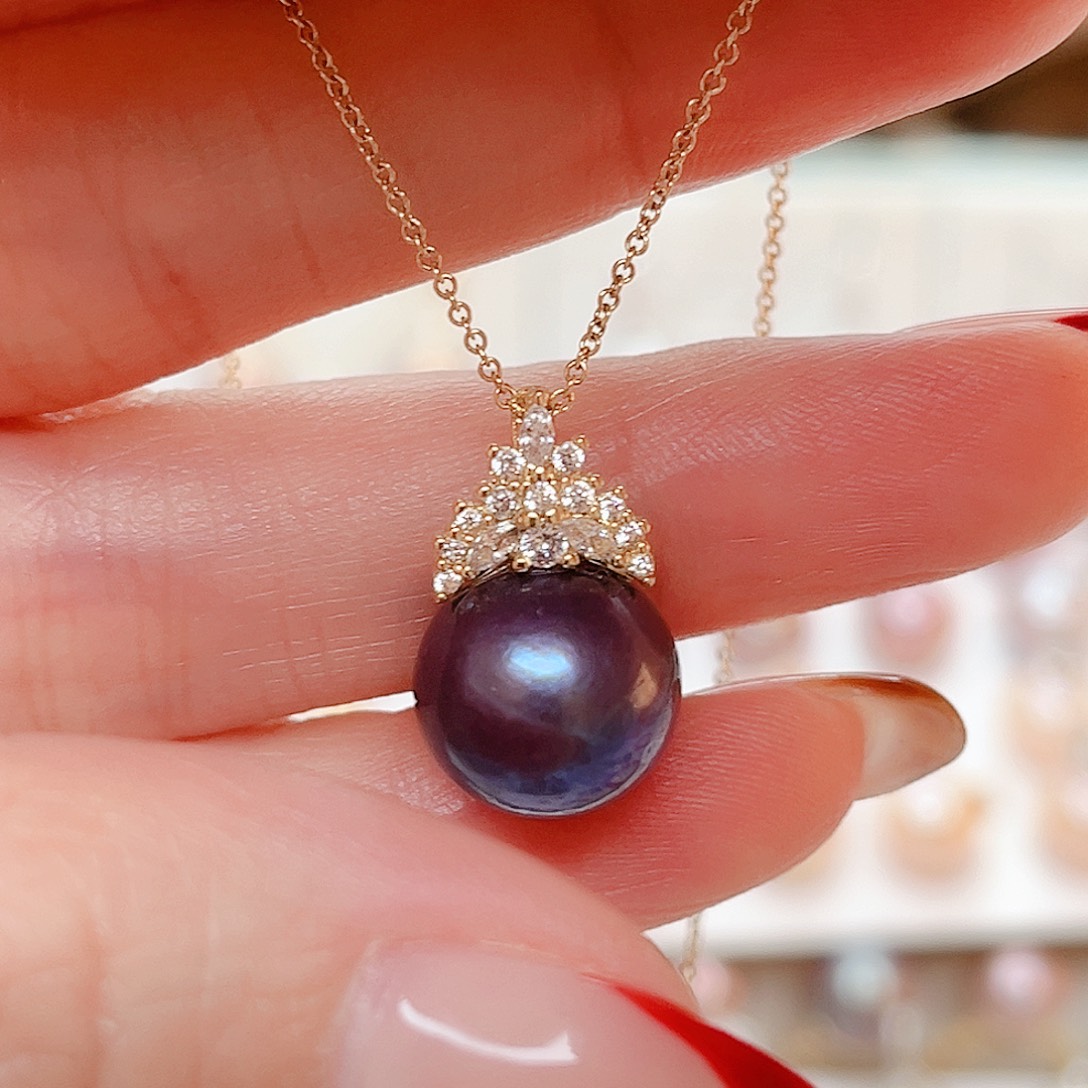 合金吊坠(赠链)淡水珍珠