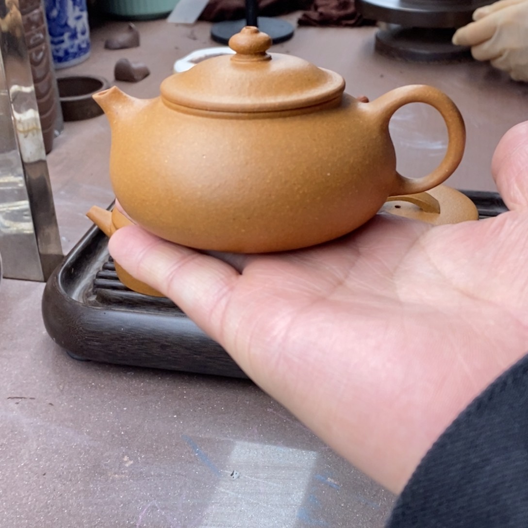 紫砂茶壶紫砂壶寒江