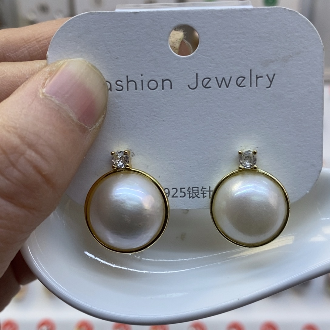 泰***忆未镶嵌美丽哦哦哦淡水珍珠