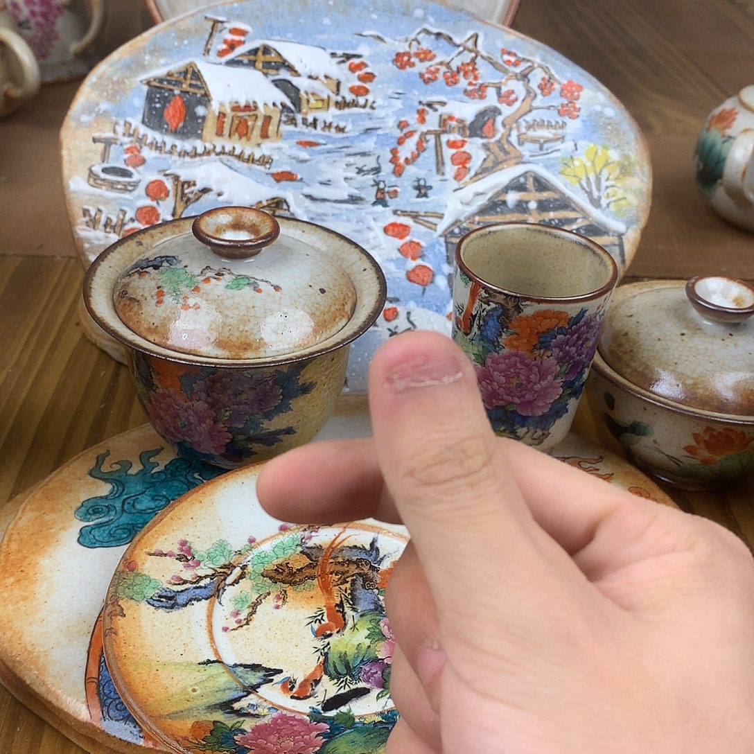 兰***…杯景德镇陶瓷手作