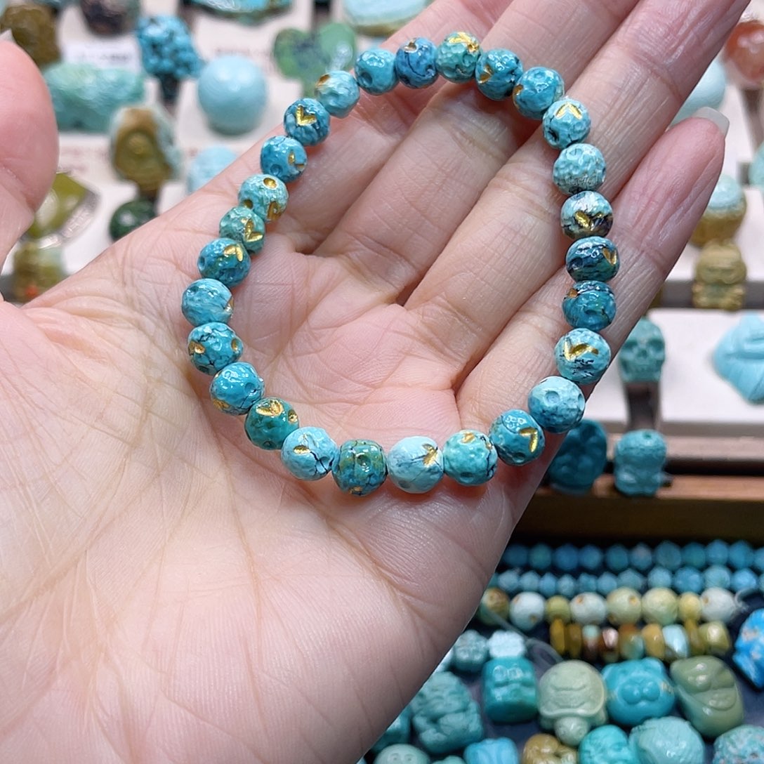 绿松石未镶嵌配饰