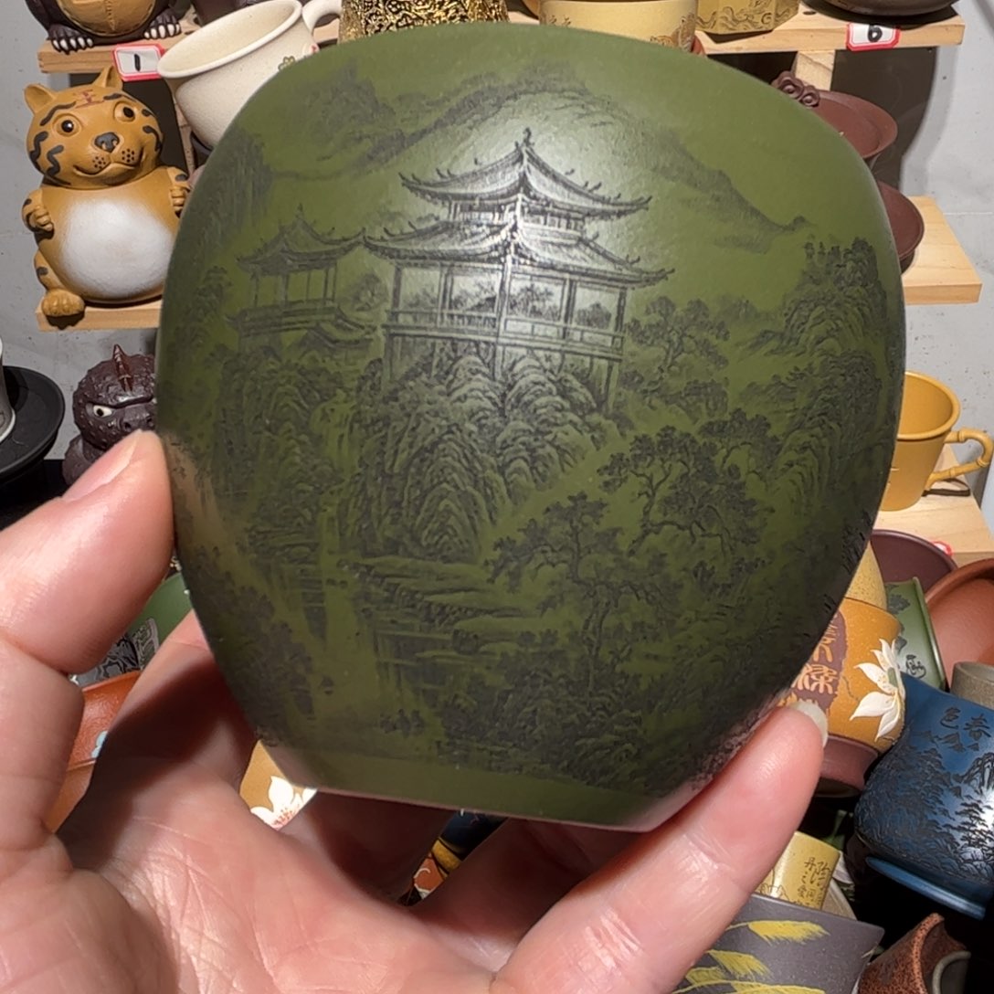 紫砂茶杯宜兴紫砂主人杯