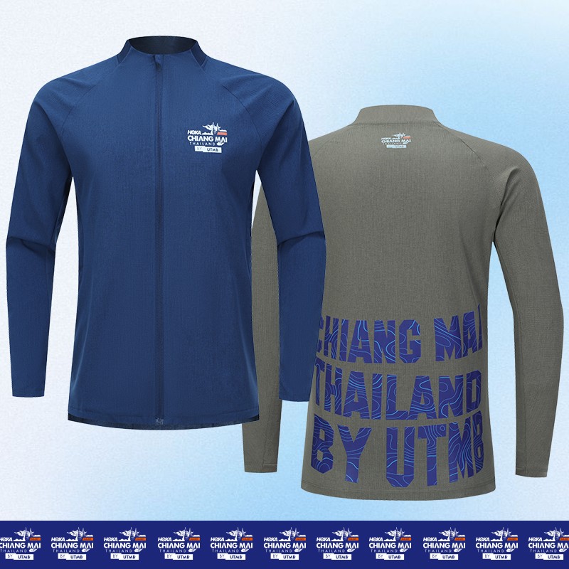 泰国清迈 by UTMB限定版夹克男女同款越野赛长袖速干舒适吸汗透气