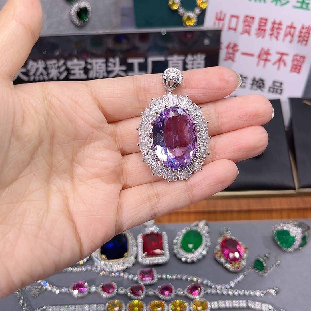 蓝宝石手链银S925镶嵌x z 1