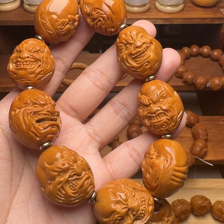 橄榄核手串/手链用****6山鬼恶僧