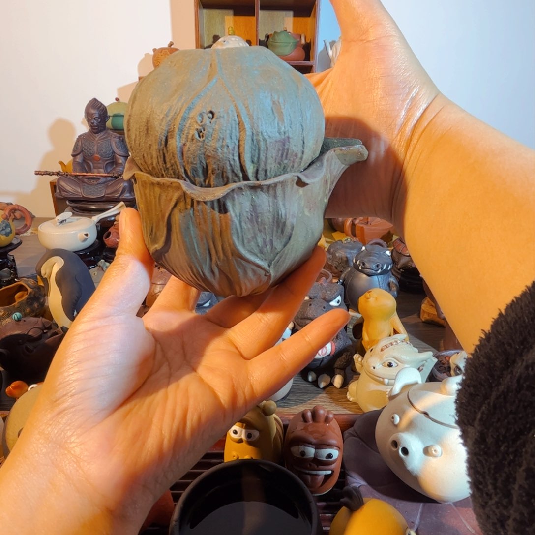 紫砂茶壶纯手工制作过程非常