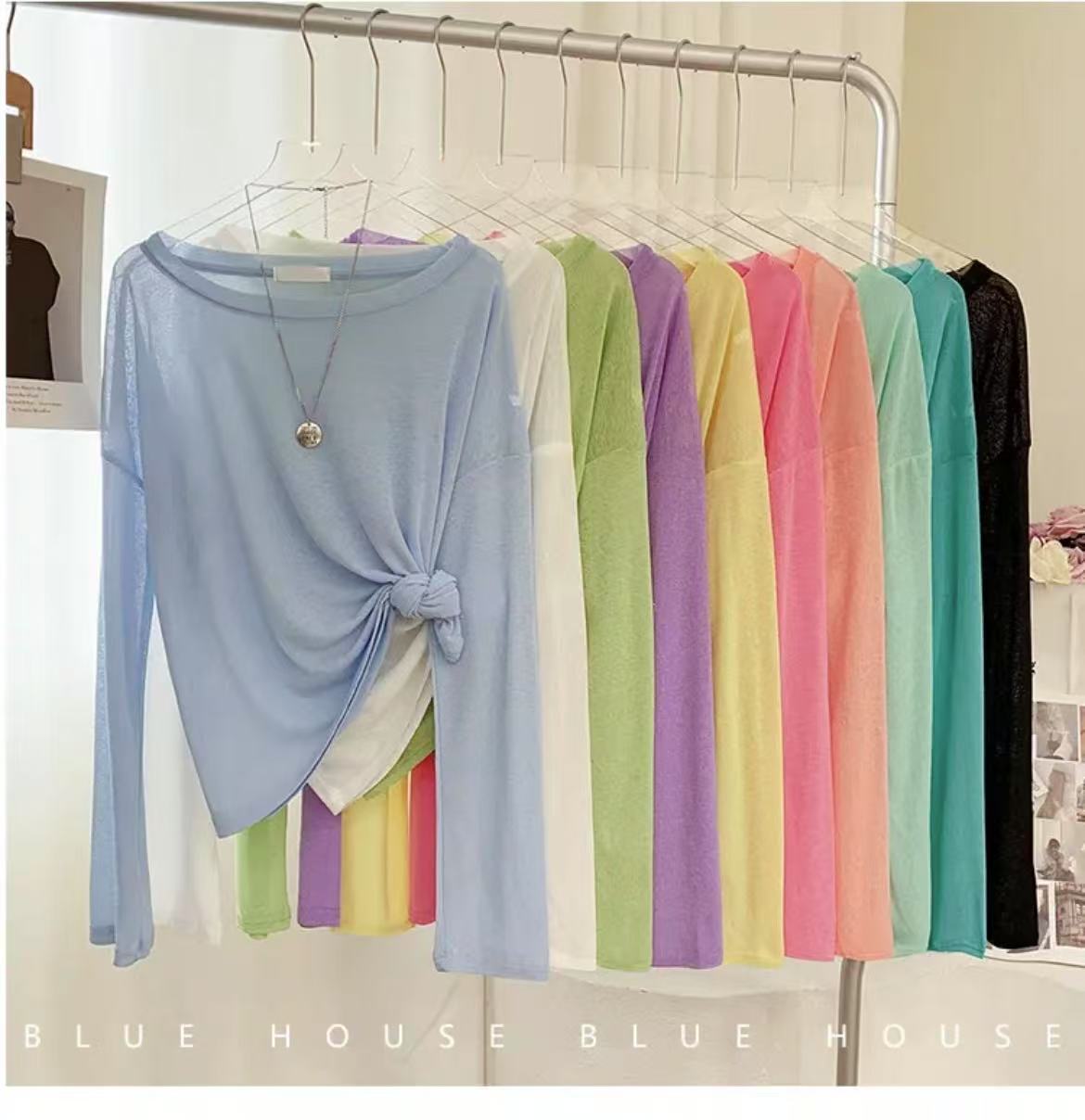  JJ 时尚百搭修身糖果T恤(盒)