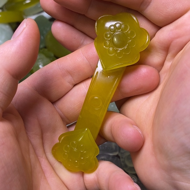 岫玉岫玉颈饰未镶嵌