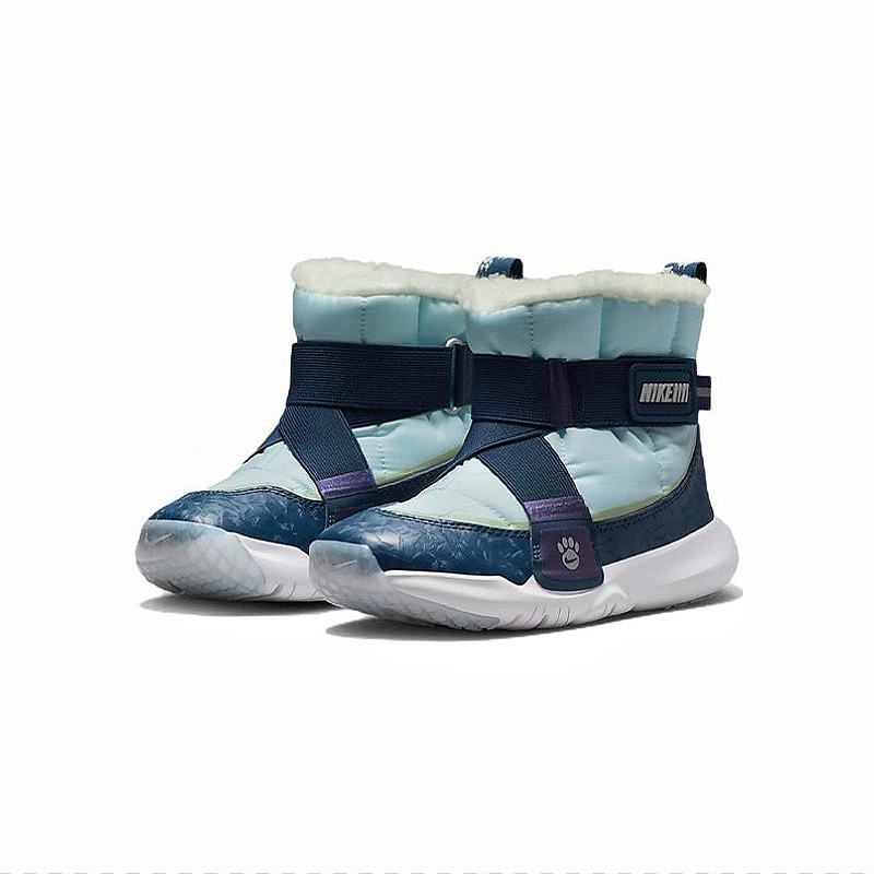 正品耐克NIKE男女童宝宝休闲舒适保暖中筒雪地靴运动靴DQ7108-400
