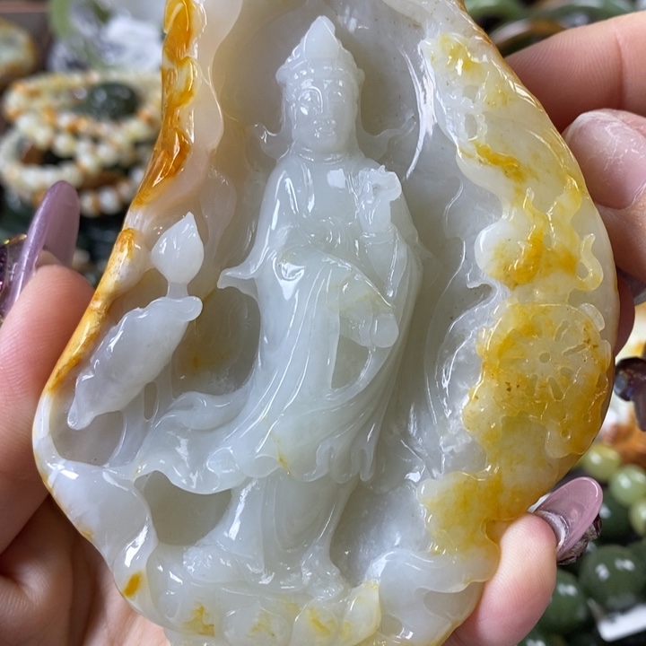 透闪石质玉摆件未镶嵌