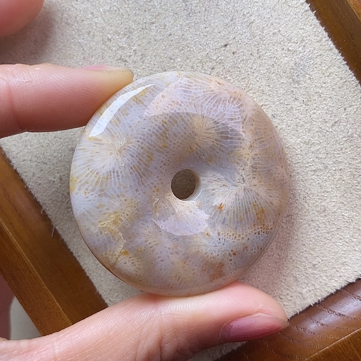 硅化玉吊坠(不含链)未镶嵌