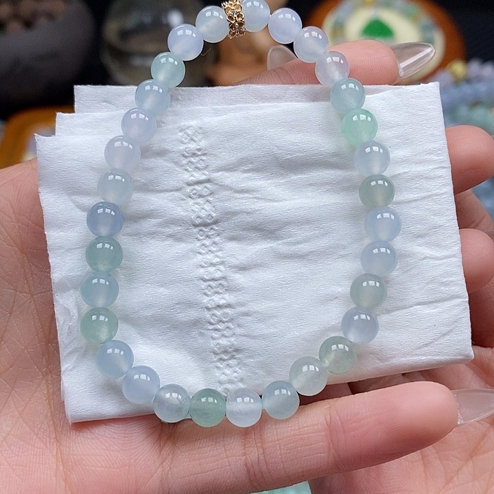 翡翠挂件未镶嵌?****?珠链