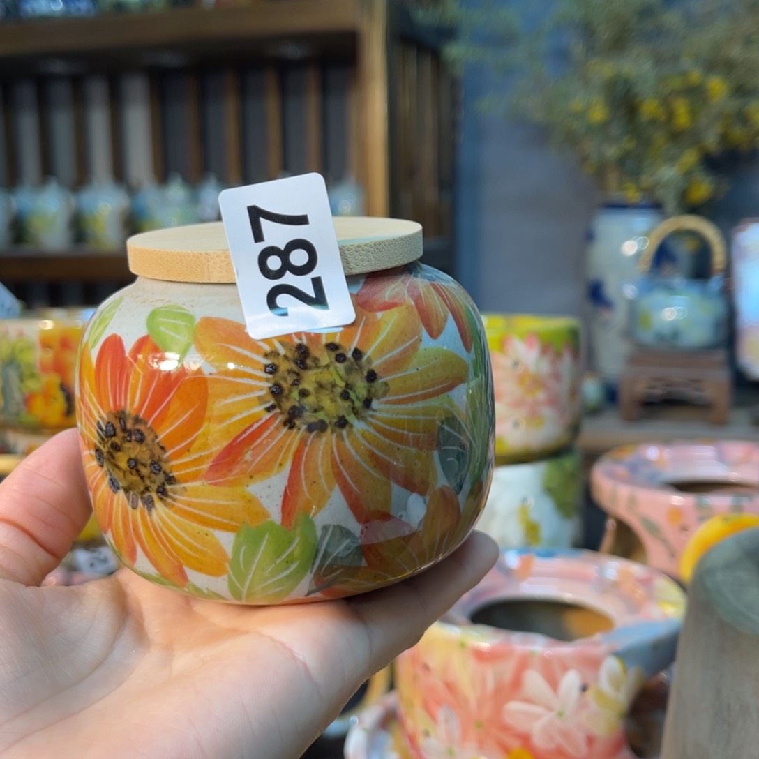 杯素浅陶瓷手工手绘