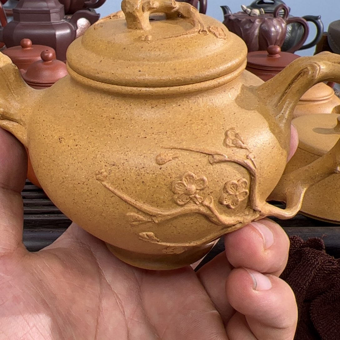 茶壶紫砂全手制作