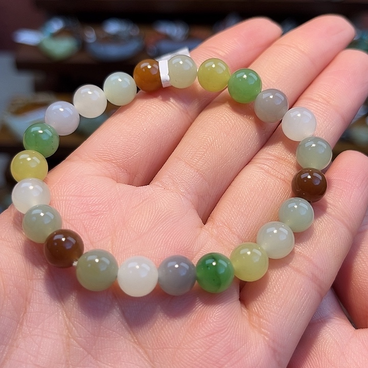 小***米和田玉未镶嵌手链