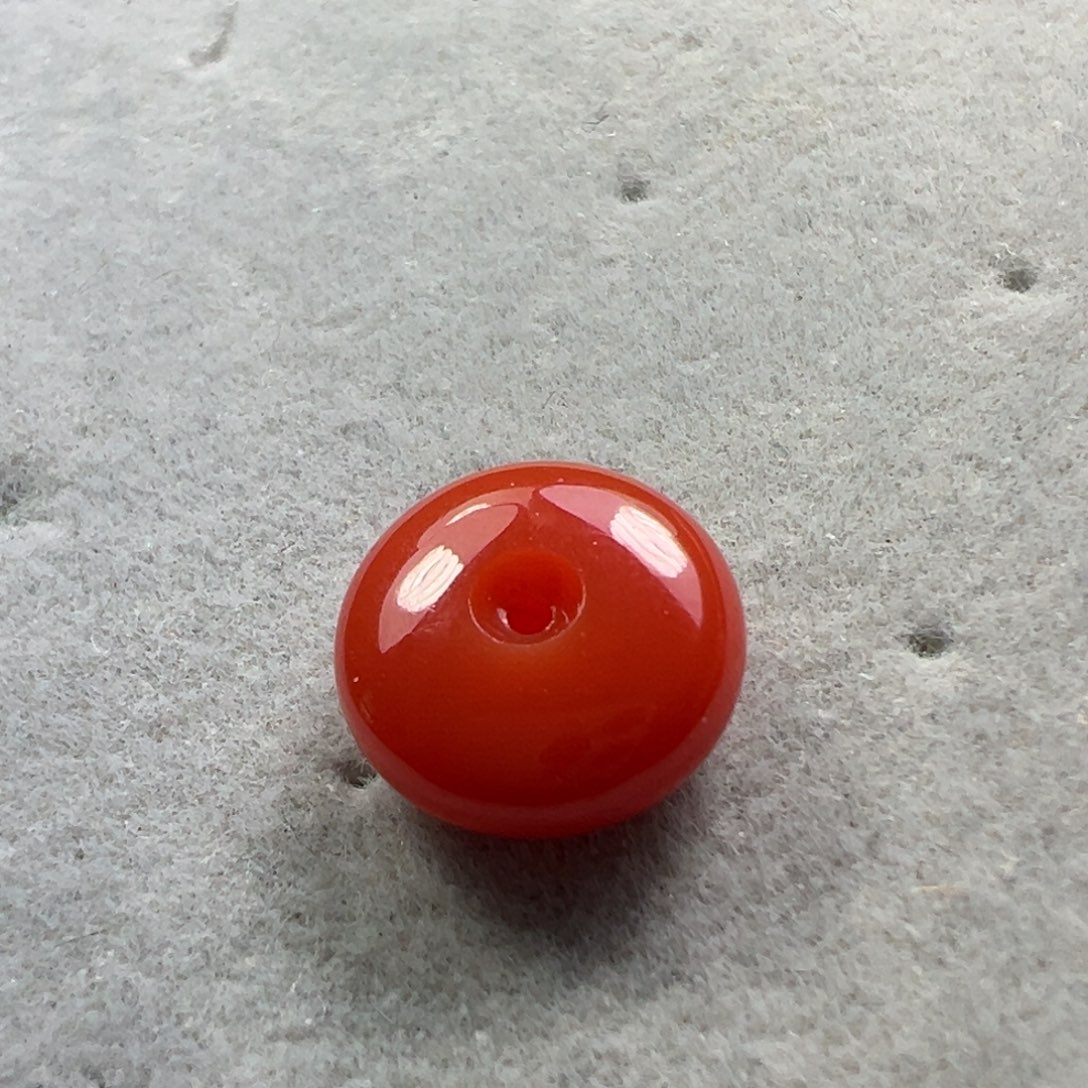 南红玛瑙未镶嵌平安扣