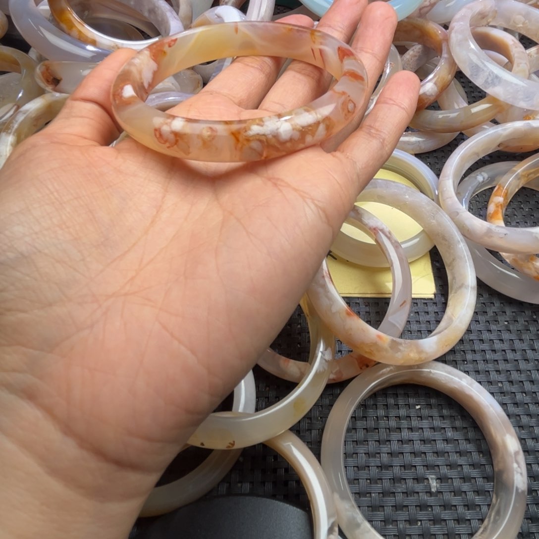 玛瑙/玉髓颈饰未镶嵌紫*