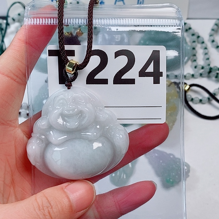 翡翠颈饰未镶嵌天然