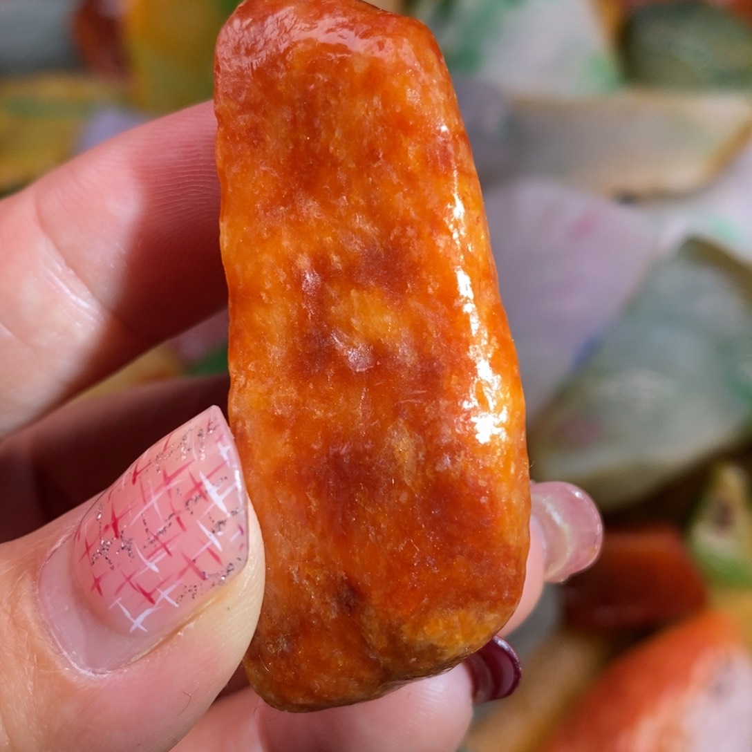 翡翠颈饰未镶嵌缅甸翡翠