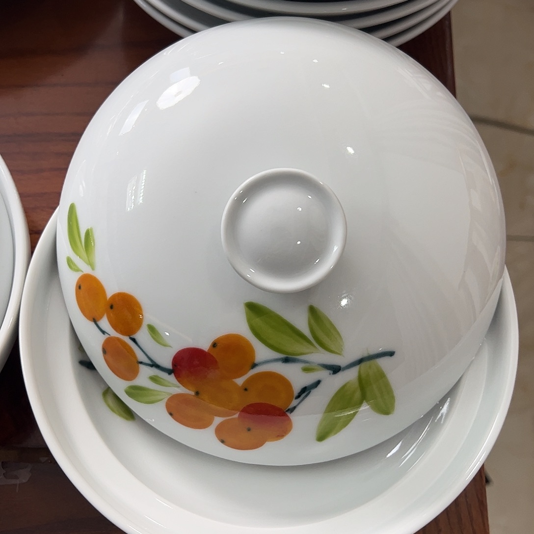 瓷片景德镇陶瓷手工手绘制作