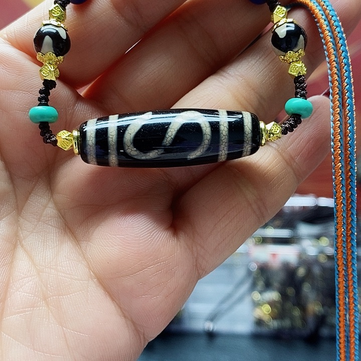 玛瑙/玉髓颈饰合金