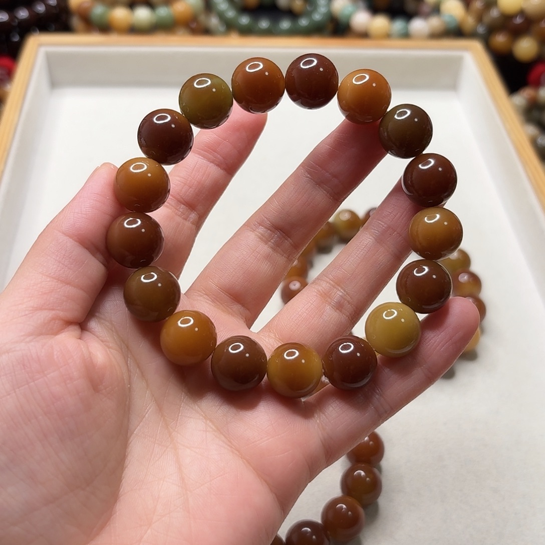 弦***年菩提根/象牙果手串