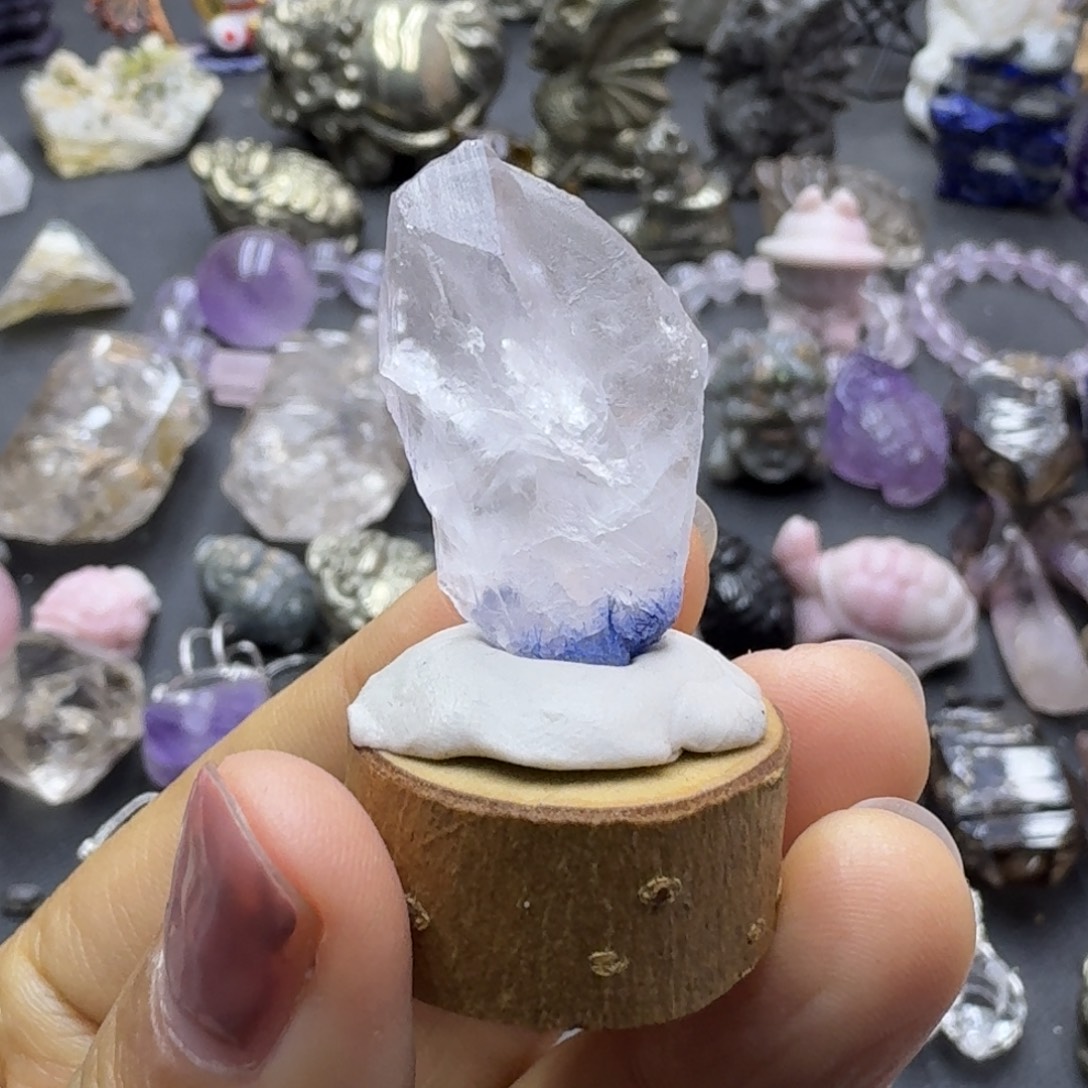 石材蓝线发发带底座