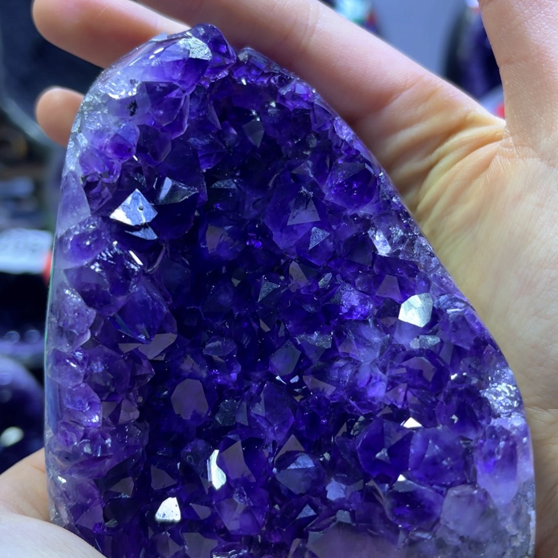 紫水晶未镶嵌紫晶紫水晶