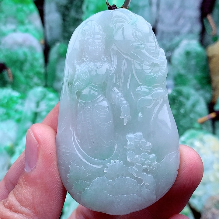 翡翠吊坠(不含链)未镶嵌