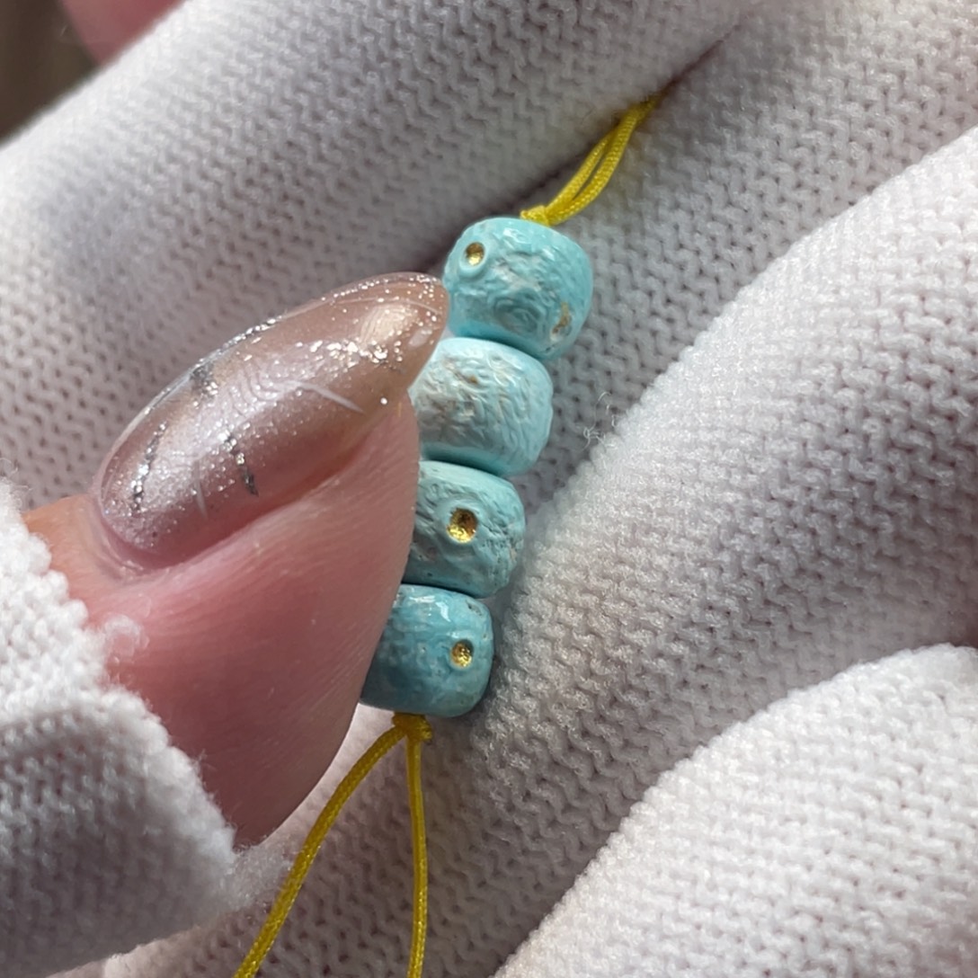 绿松石未镶嵌挂件