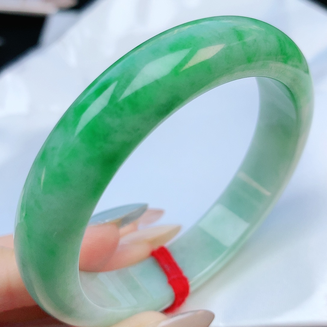 未镶嵌手镯翡翠54圈口882351