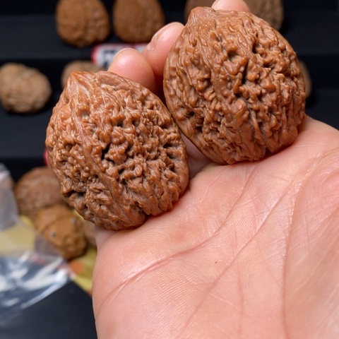 u***8文玩核桃全品蒜头尺36